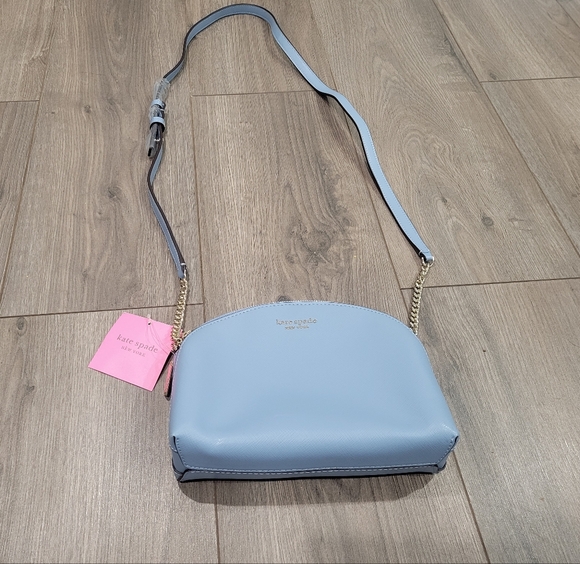NWT - Kate Spade Light Blue Crossbody Bag - Picture 6 of 11